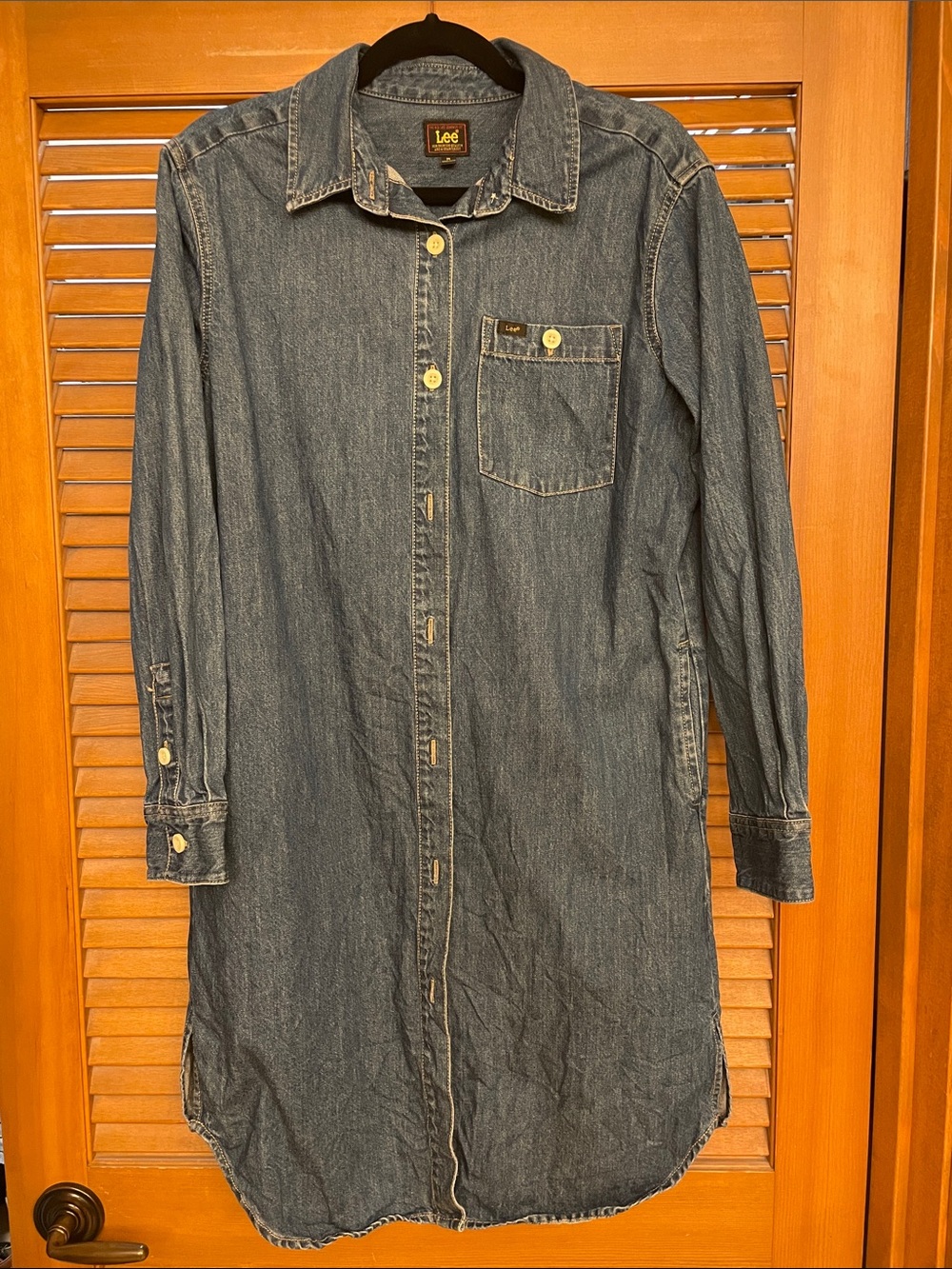 Lee - 100% Cotton - Denim Shirt Dress